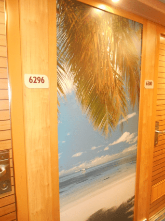 Carnival Victory Cabin Door 6296