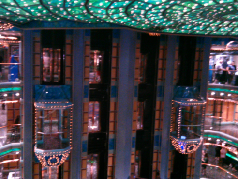 Carnival Victory Elevators