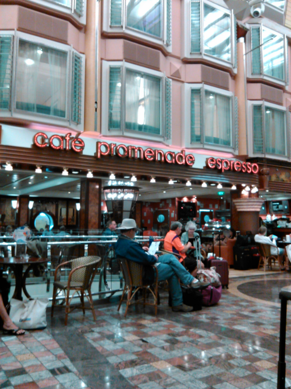 Freedom of the Seas Cafe Promenade