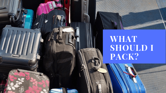 Packing for a cruise