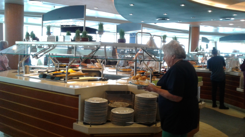 Oasis of the Seas Windjammer Buffet