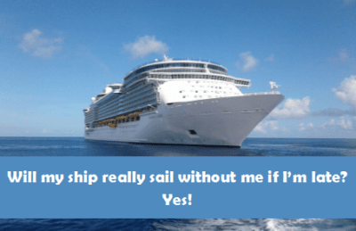 Will the Ship really leave without&nbsp;me?